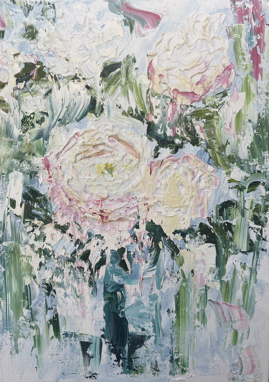 ELEGY OF WHITE ROSES