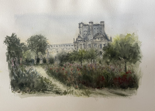 GARDEN SERENITY BY THE LOUVRE
