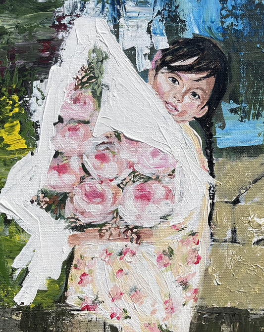 JUVENILE RADIANCE IN FLOWERS