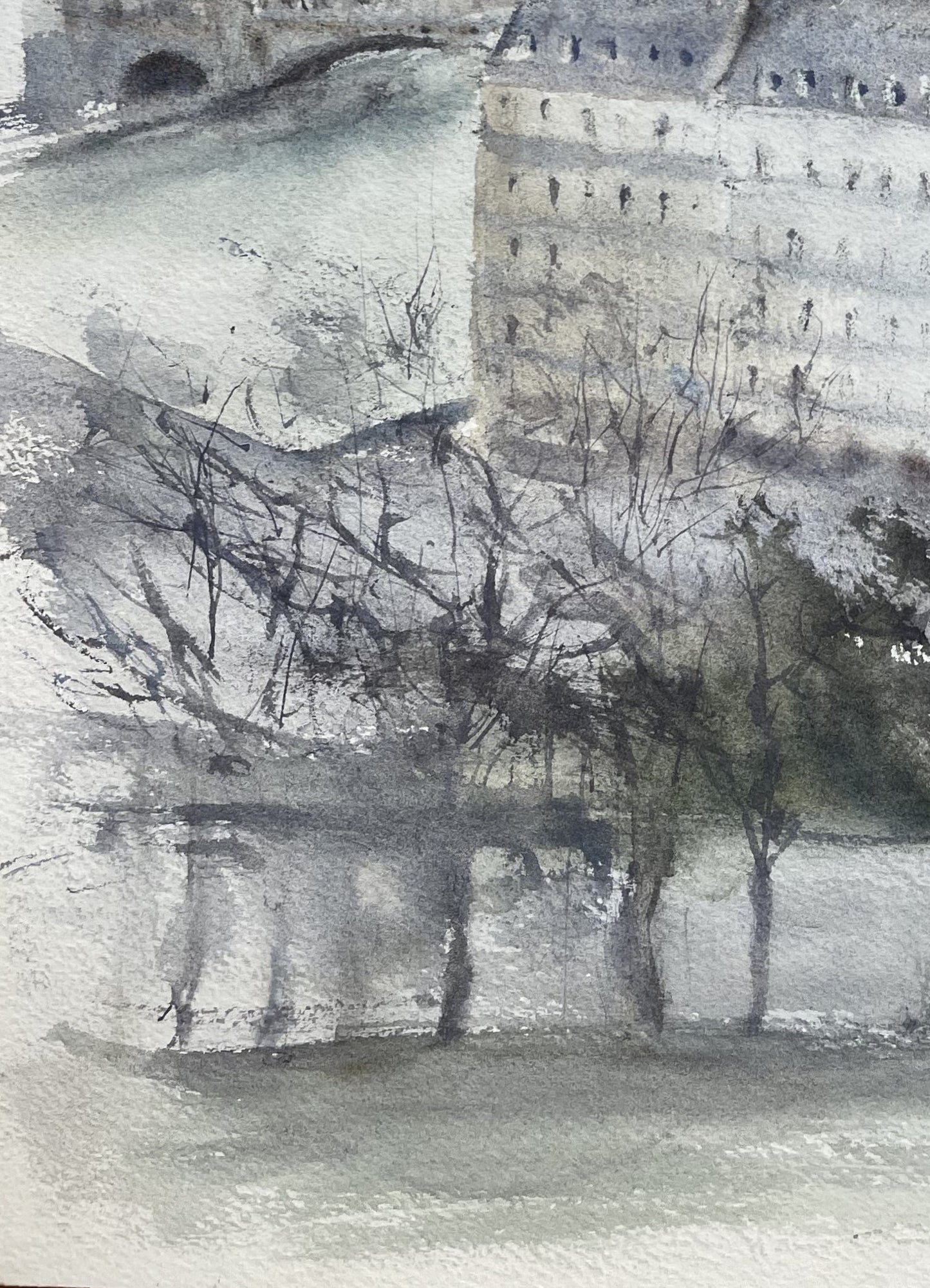 PARIS THROUGH THE MIST - A VIEW FROM BONNIE