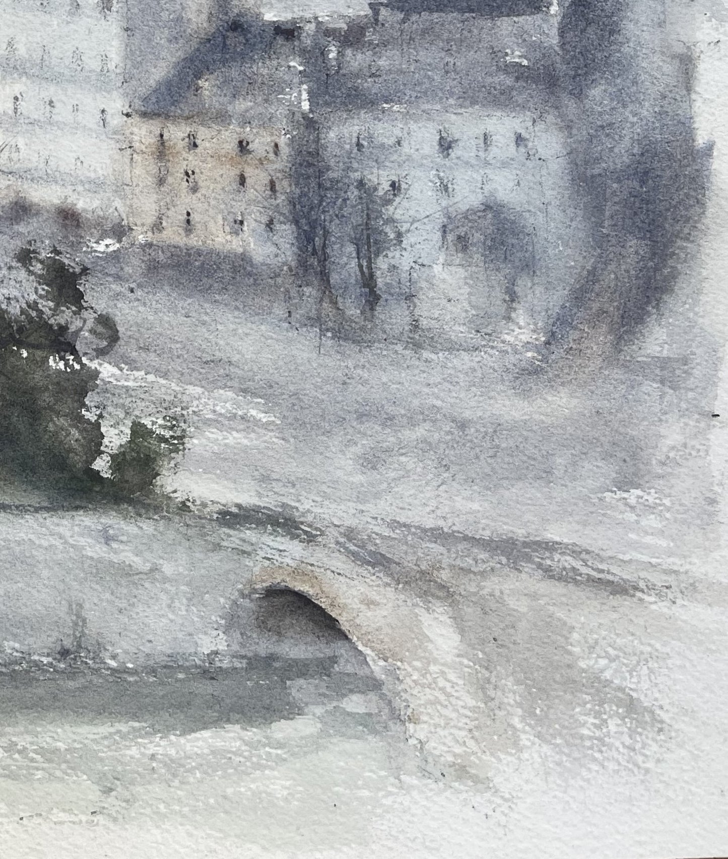 PARIS THROUGH THE MIST - A VIEW FROM BONNIE