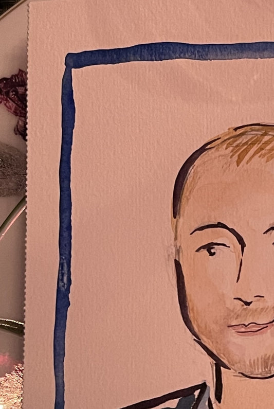 PERSONALIZED MENU CARD: PIERRE