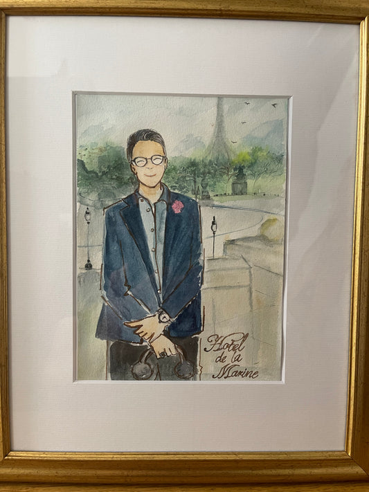 REFLEXION AT HOTEL DE LA MARINE