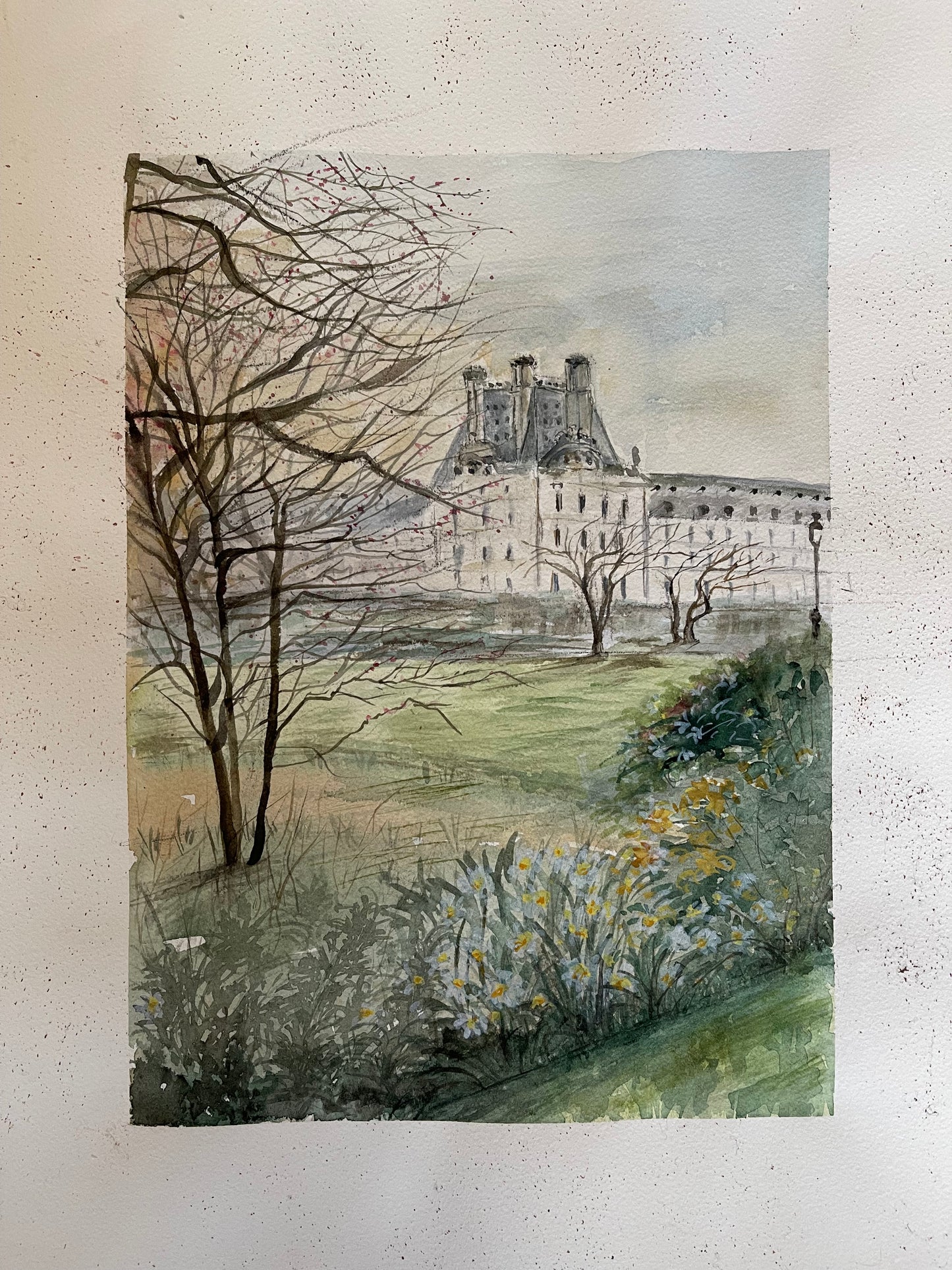 SPRING AT THE LOUVRE