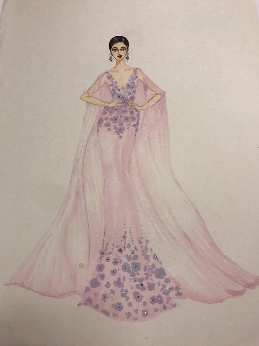 ROSE PETAL ENCHANTMENT: A BALLET OF ELEGANCE AND GRACE