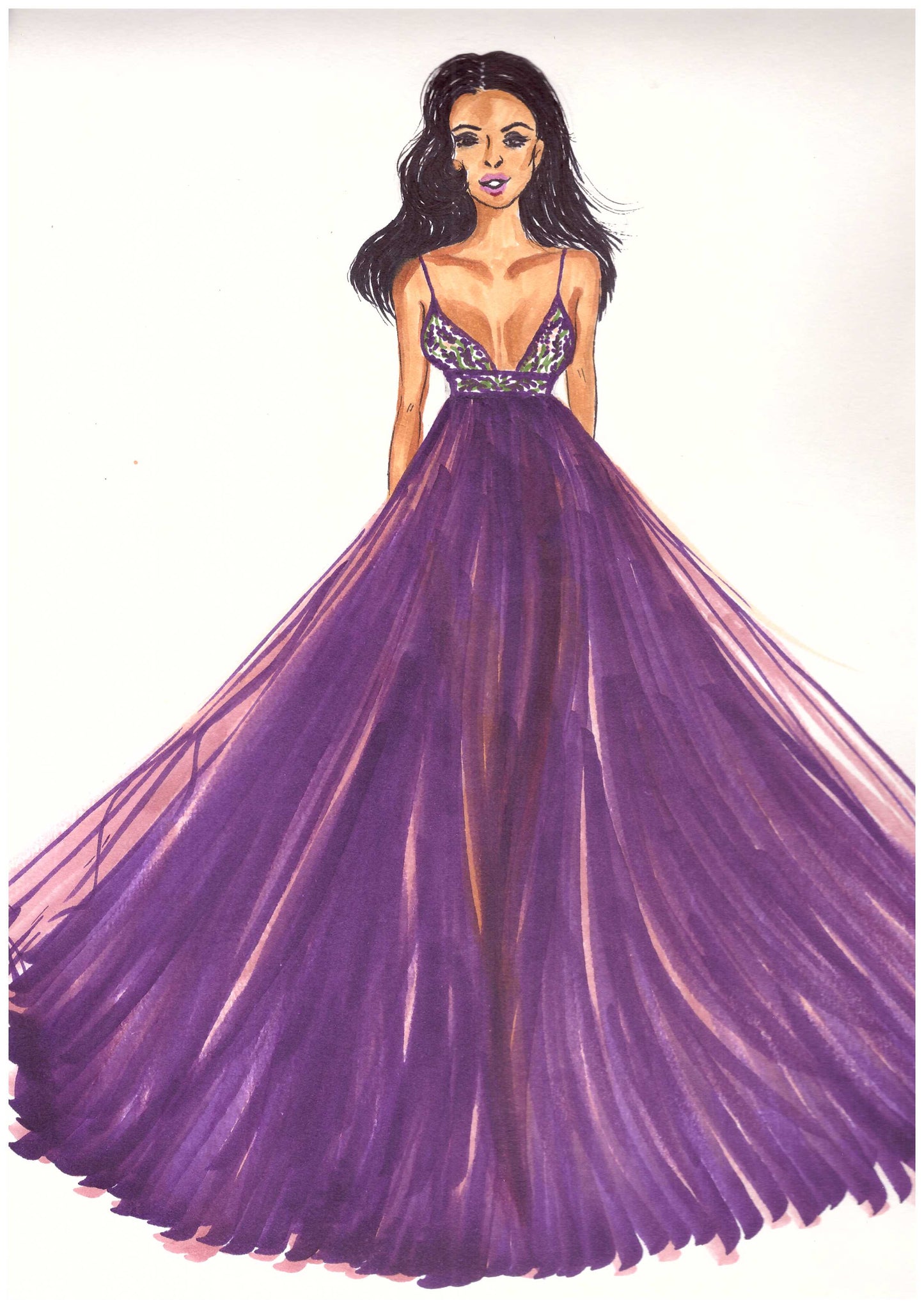 MIDNIGHT MAJESTY: A REGAL DREAM IN AMETHYST