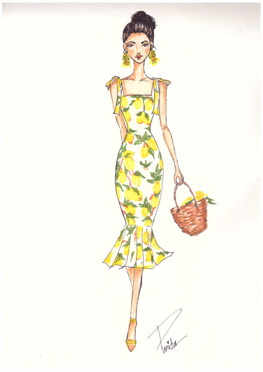 CITRUS BREEZE ELEGANCE: A SUNLIT WHISPER OF FRESHNESS