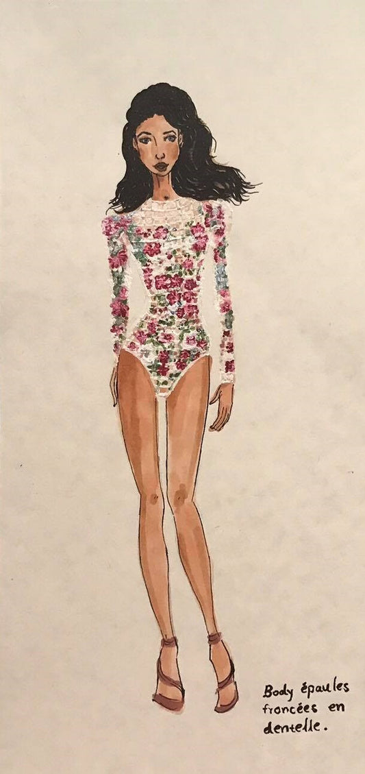 BLOSSOMING GRACE: A LYRICAL FUSION OF FEMINITY AND CONFIDENCE