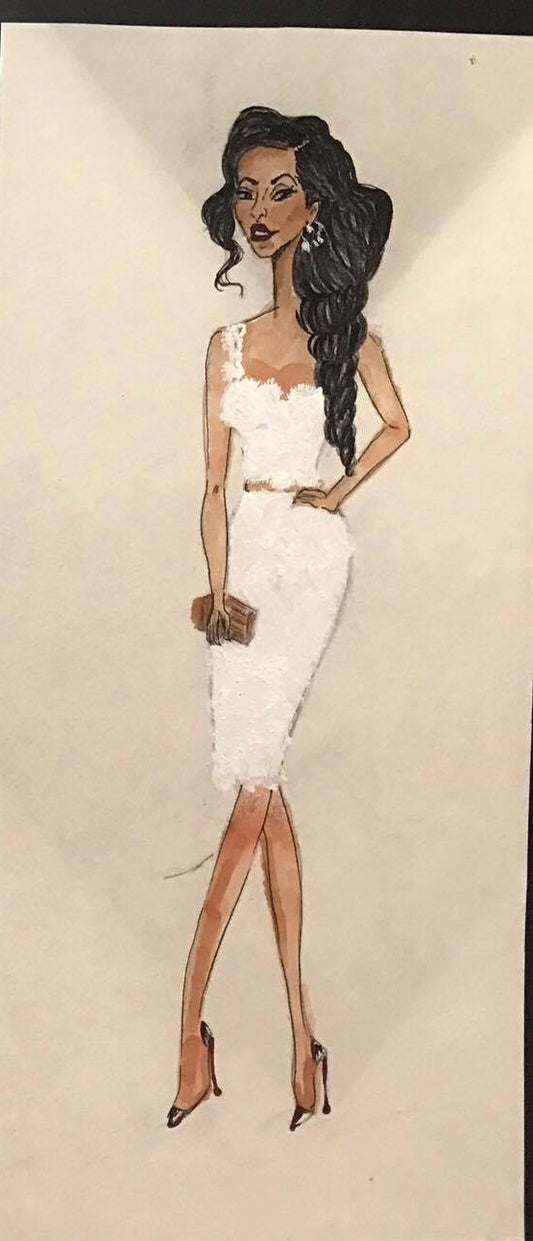 TIMELESS IVORY: A LACE-CLOAKED ODE TO ELEGANCE