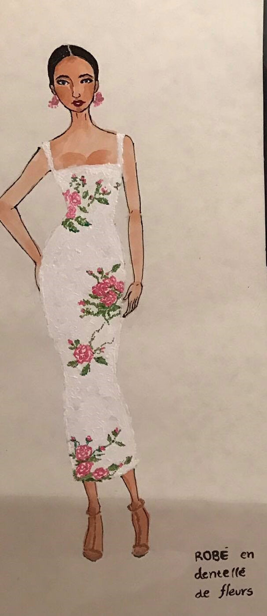 ENCHANTED ROSE: A WHISPER OF LACE AND TIMELESS ROMANCE