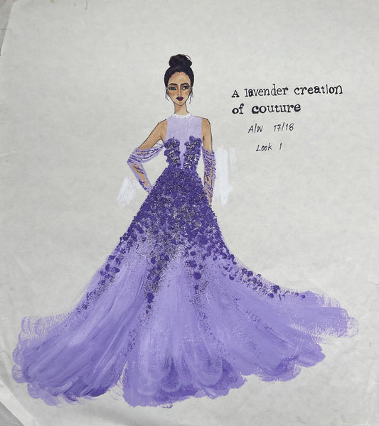 LAVENDER STARDUST RADIANCE: A STATEMENT OF POWER AND POETIC GLAMOUR