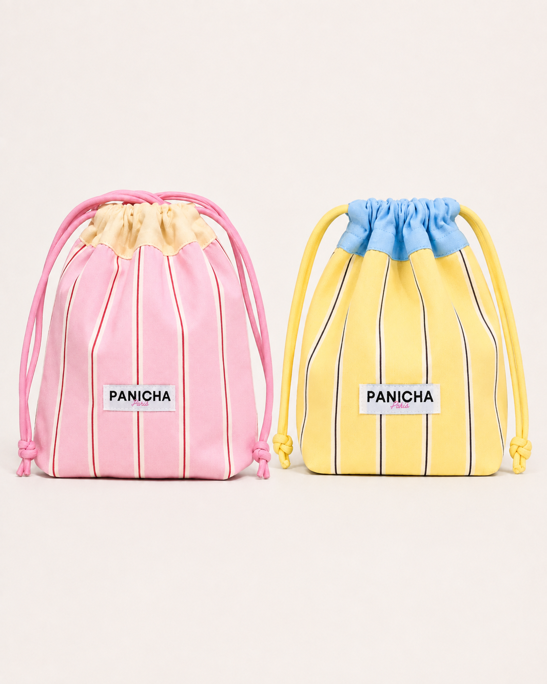 The Panicha Paris Drawstring Pouch