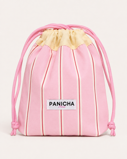 The Panicha Paris Drawstring Pouch