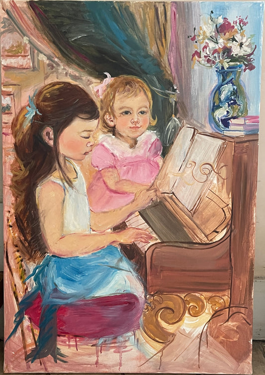 CHILDHOOD HARMONY ON THE PIANO