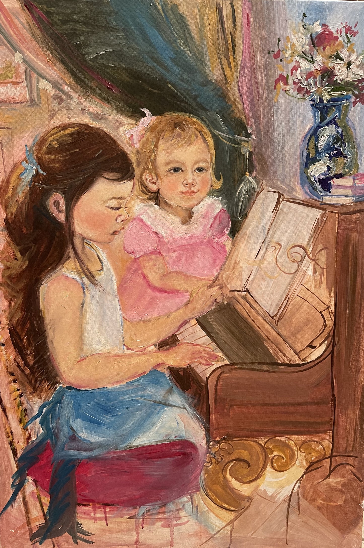 CHILDHOOD HARMONY ON THE PIANO