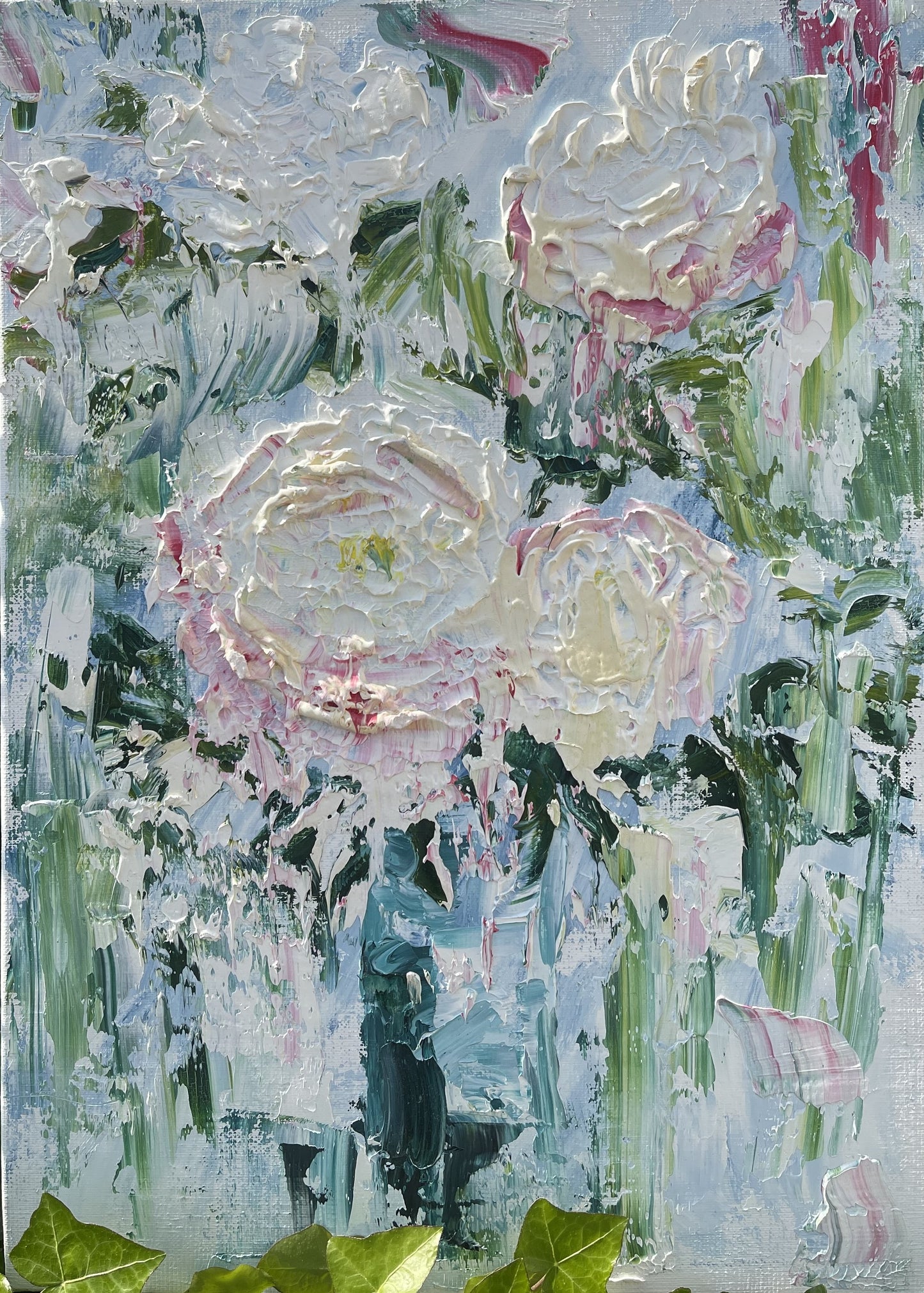 ELEGY OF WHITE ROSES