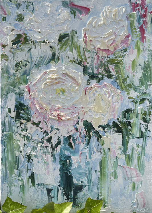 ELEGY OF WHITE ROSES