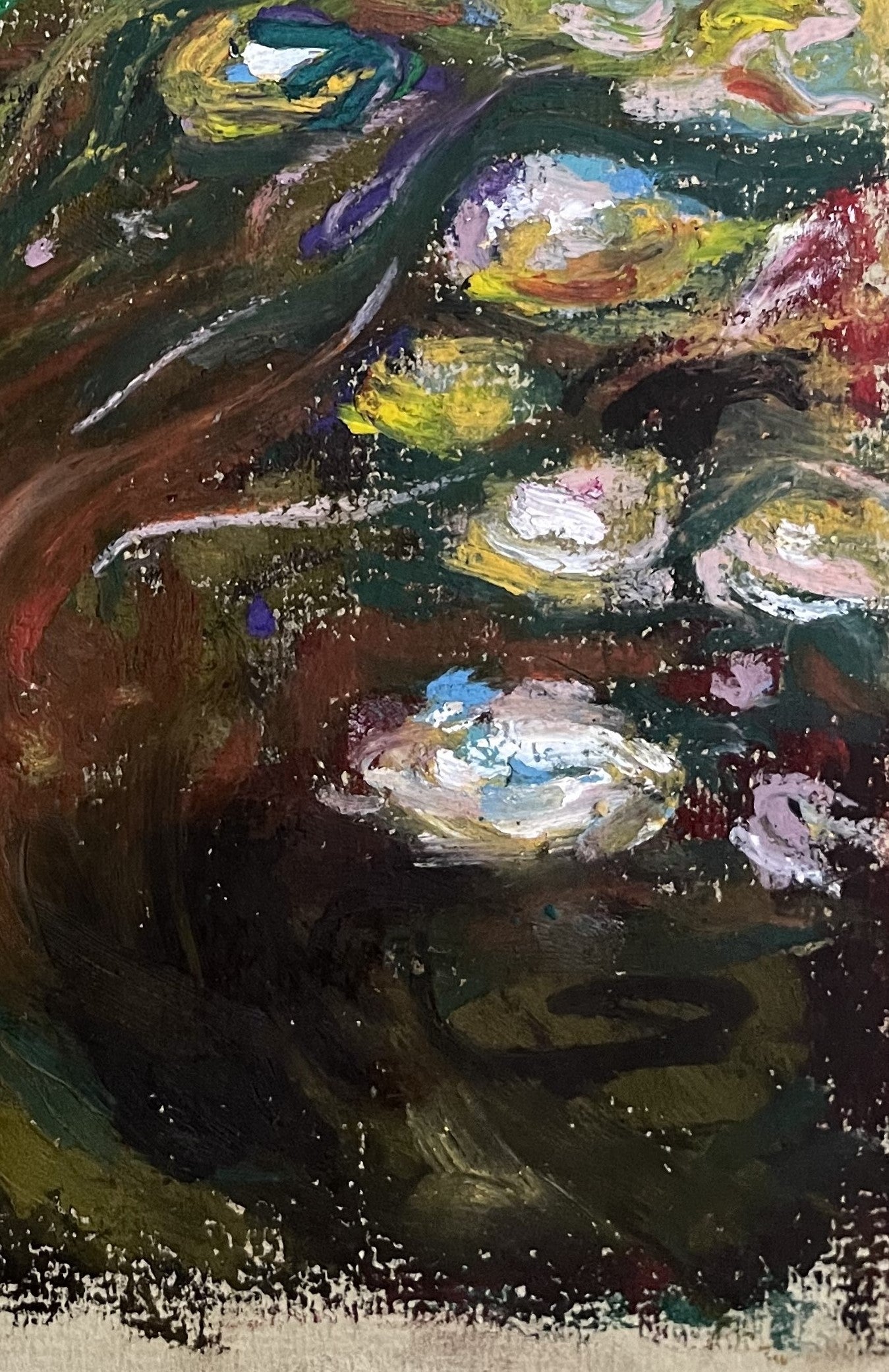 FLOW OF THE WATER LILIES