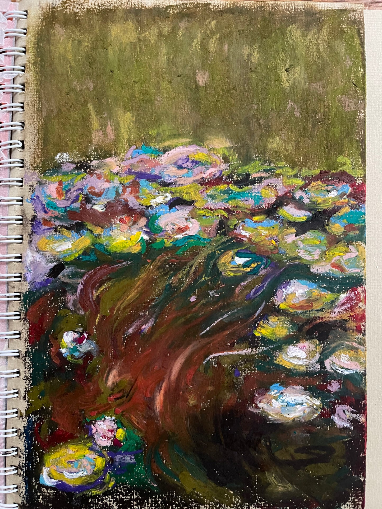FLOW OF THE WATER LILIES