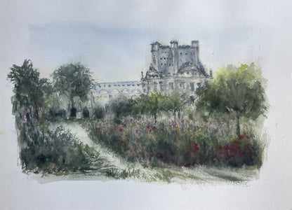 GARDEN SERENITY BY THE LOUVRE