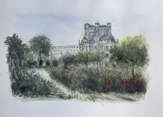 GARDEN SERENITY BY THE LOUVRE
