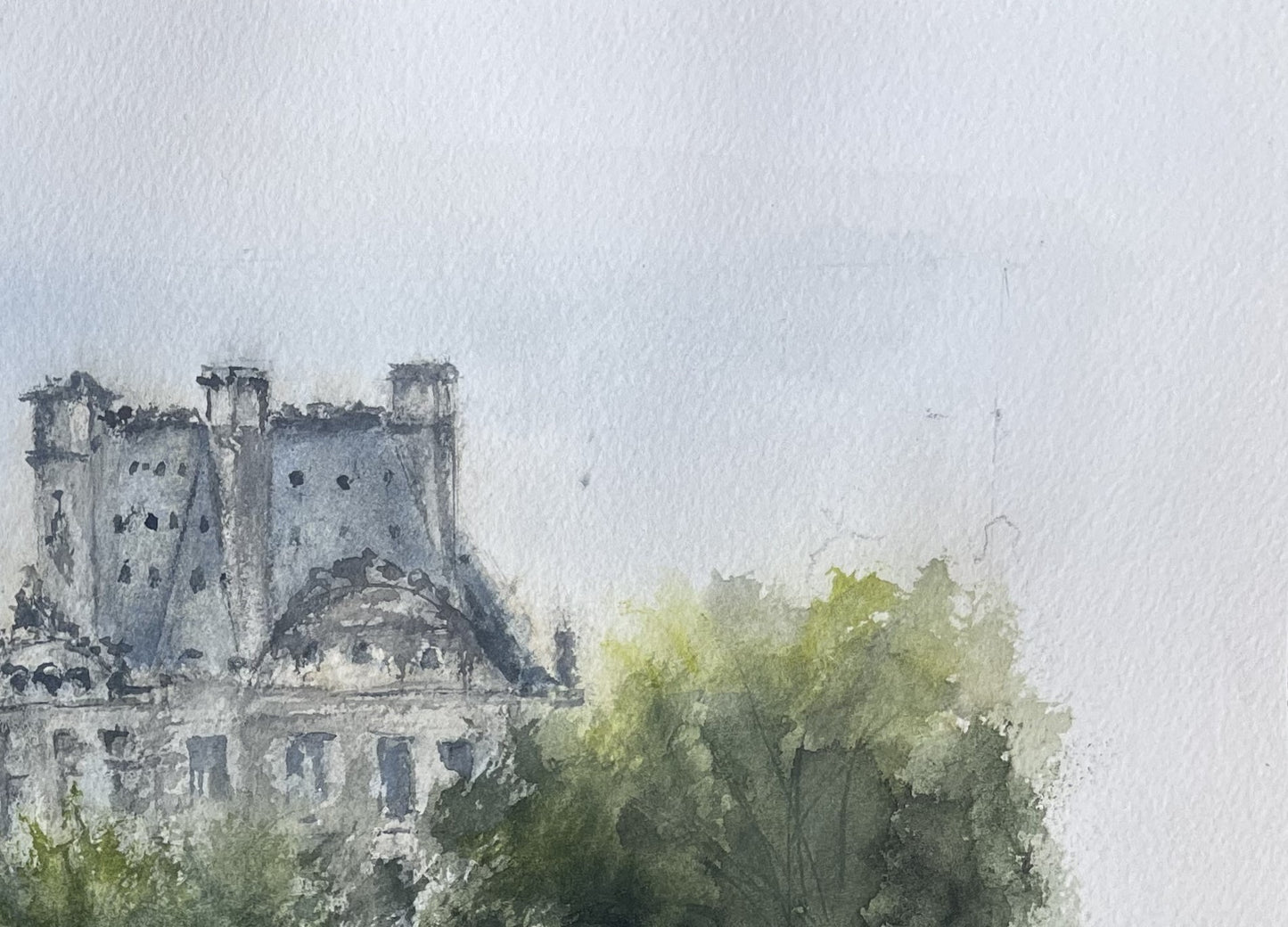 GARDEN SERENITY BY THE LOUVRE