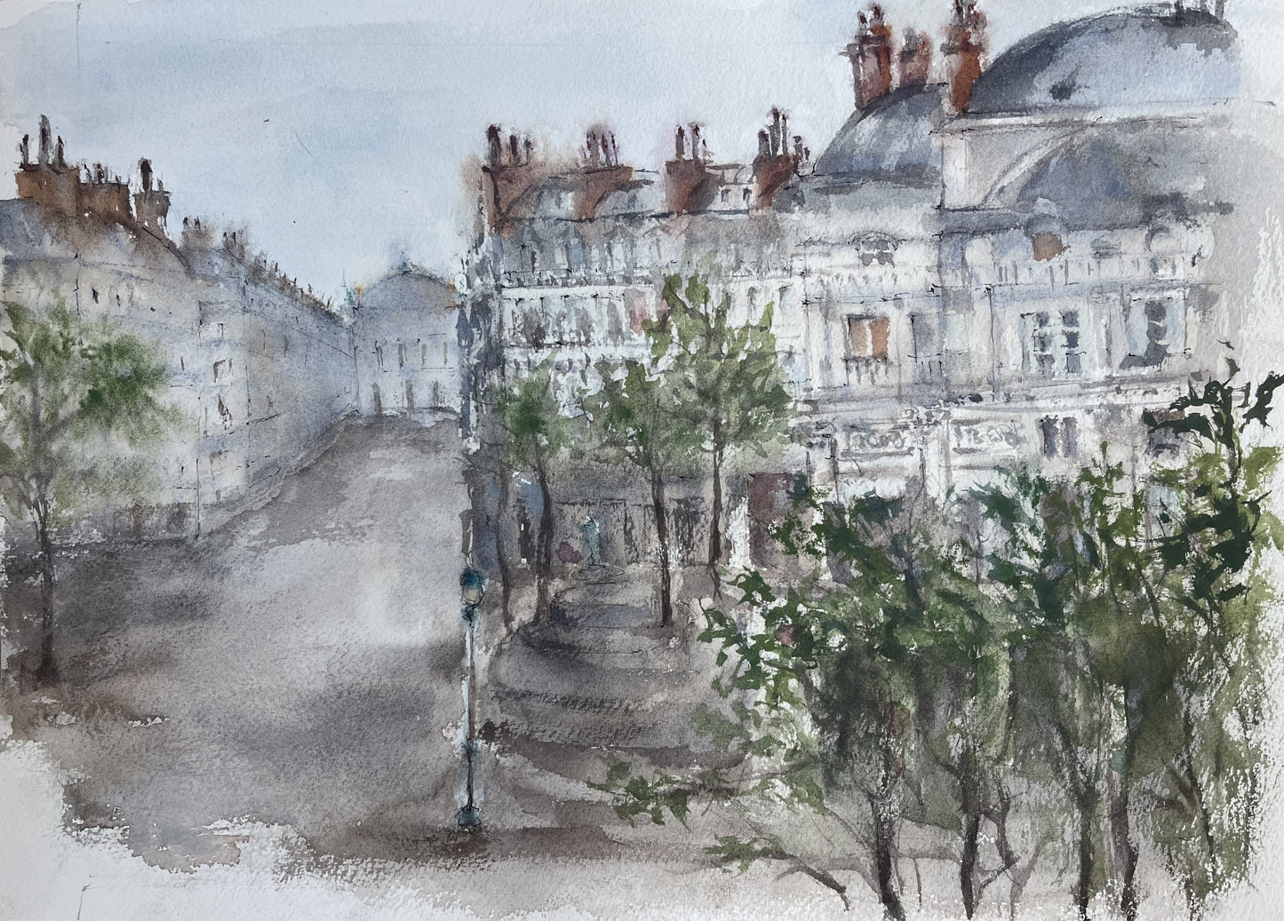 MORNING CALM AT PLACE COLETTE