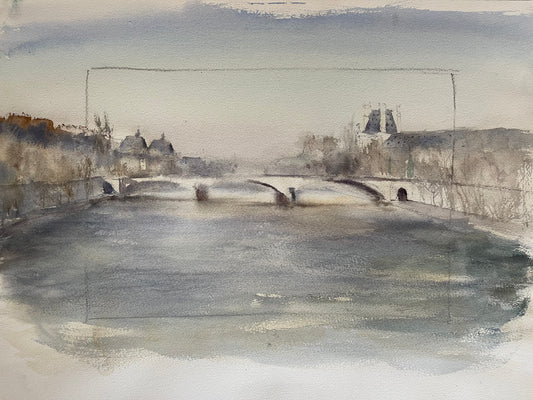 SKETCH OF THE “PONT DES ARTS”