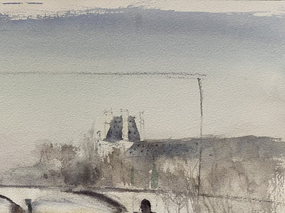 SKETCH OF THE “PONT DES ARTS”