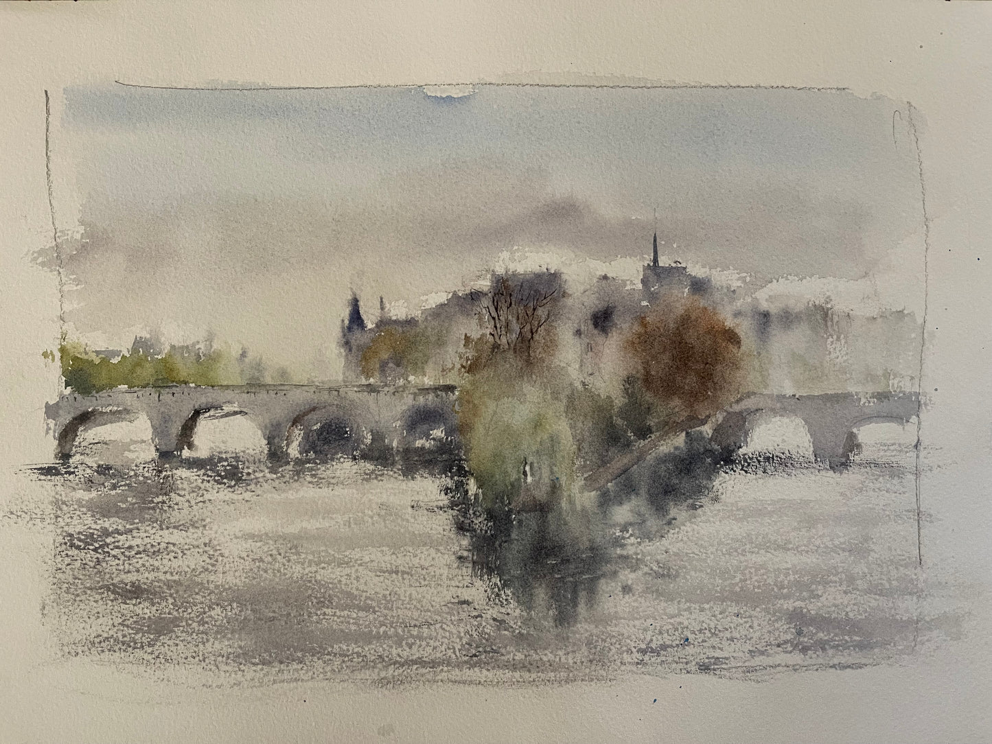VEIL ON THE PONT-NEUF