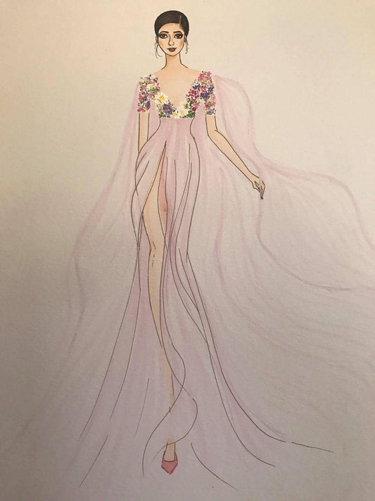 BLOSSOM MEADOW GRACE: A FLORAL SYMPHONY IN MOTION