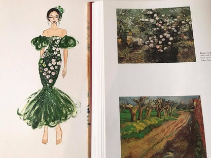 BLOOMING GARDEN ENCHANTMENT: A JEWEL-TONED MASTERPIECE